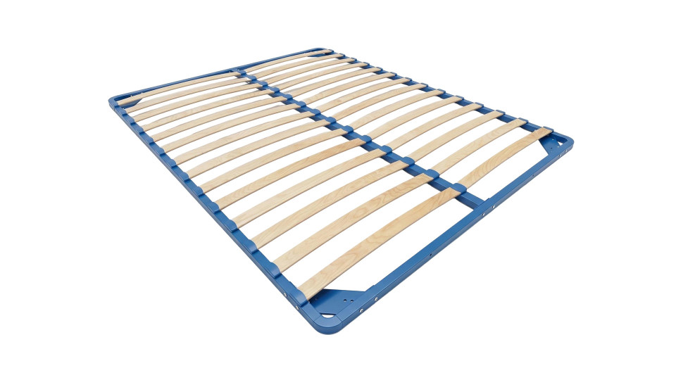 Μεταλλικό τελάρο κρεβατιού με τάβλες | Σταθερή βάση στρώματος