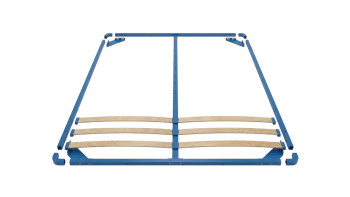 Μεταλλικό τελάρο κρεβατιού με τάβλες | Σταθερή βάση στρώματος