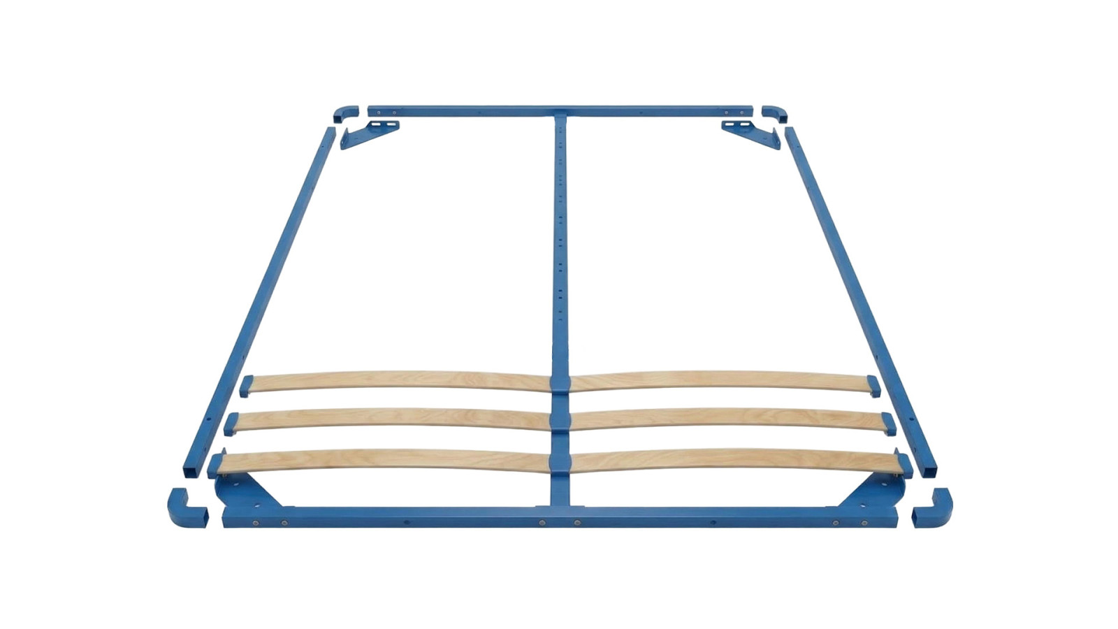 Μεταλλικό τελάρο κρεβατιού με τάβλες | Σταθερή βάση στρώματος